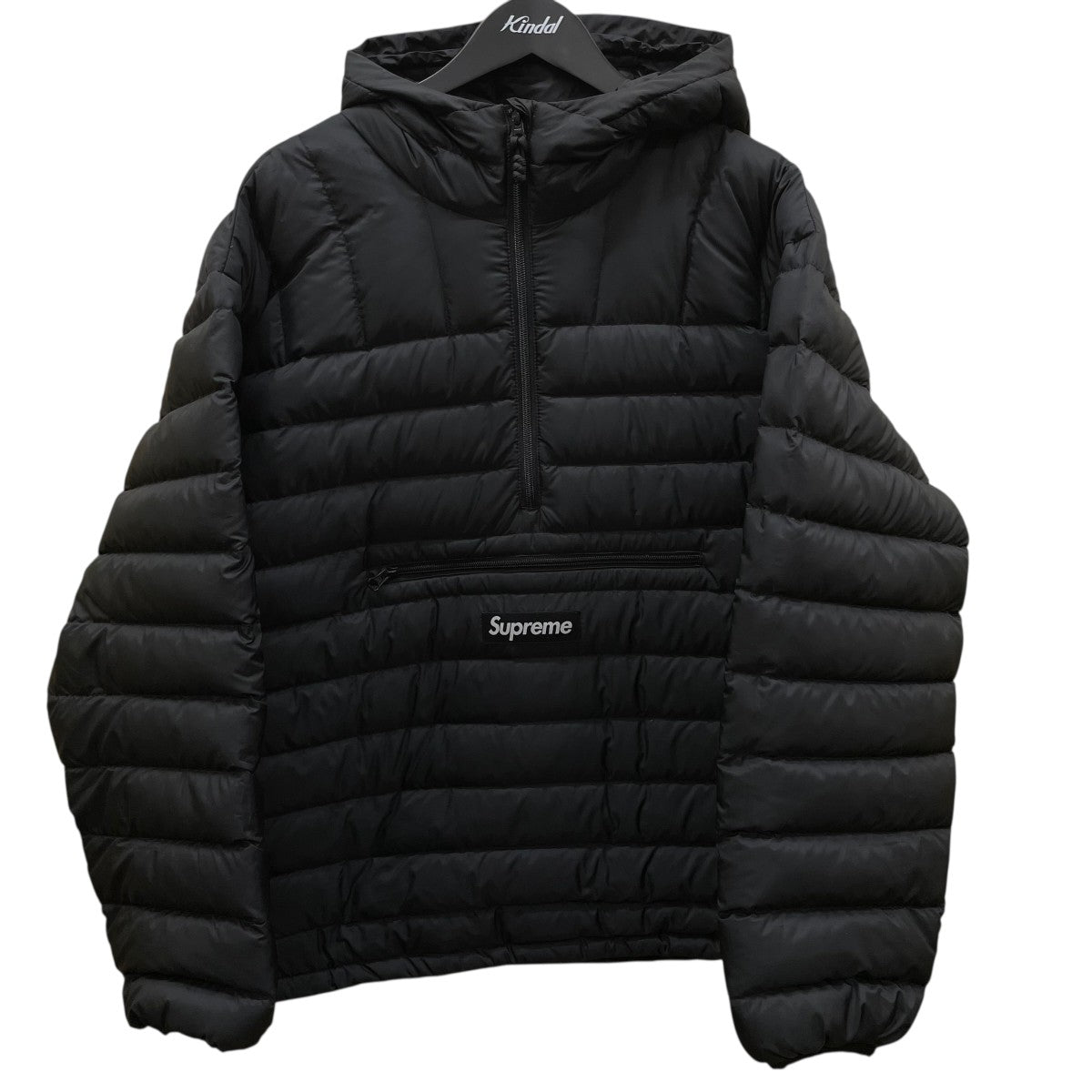 シュプリーム　ダウン　メンズ　M Supreme(シュプリーム) Micro Down Half Zip Pulloverプルオーバー