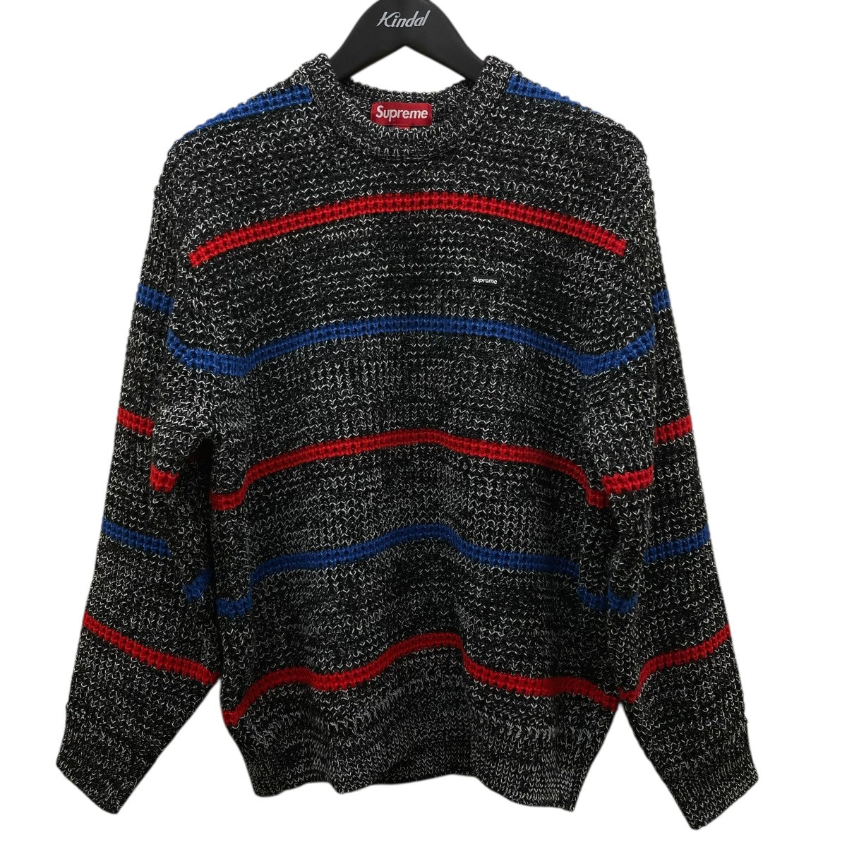 24AWWaffle Small Box Sweaterアクリルニットセーター