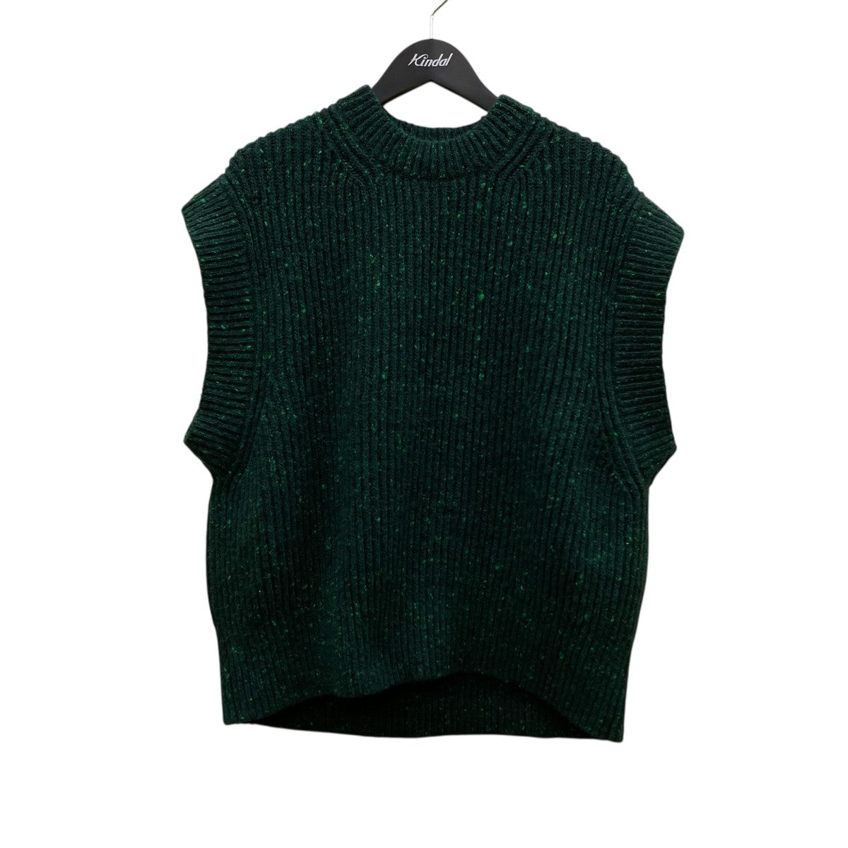 GALERIE VIE(ギャルリーヴィー) ネップツイード クルーネックベスト