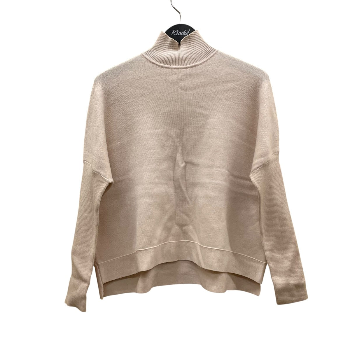 バウンススムース ハイネックプルオーバータートルネックニット11021402204