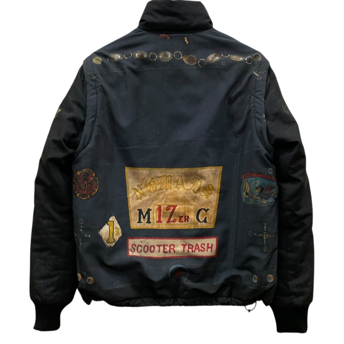 14A/W 20TH MF.VE/E-JKT (20周年記念転写中綿入りナイロンジャケット)中綿ジャケット