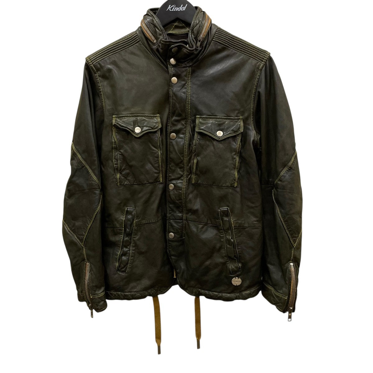 きゅん　 ディーゼル　レザージャケット L-ILYAN レザージャケット｜ブラック｜ウィメンズ｜DIESEL