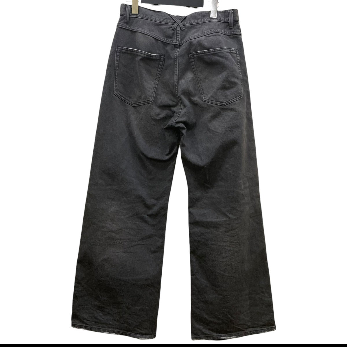 24AWガーメントダイルーズ セミフレア デニムデニムパンツ8314 699 2000