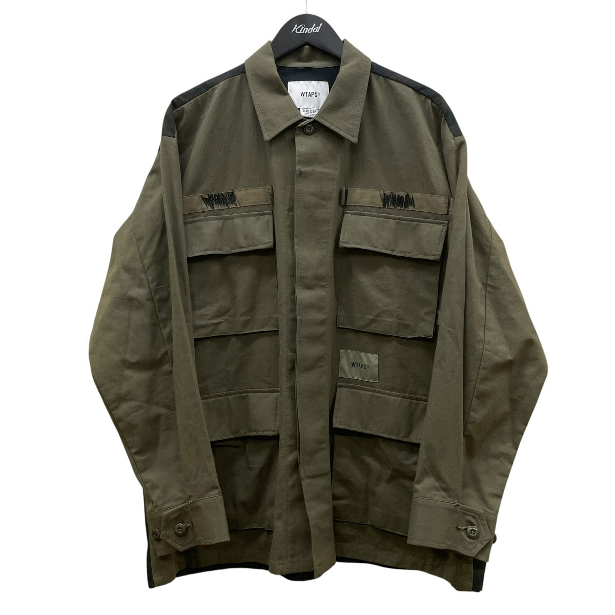 VEINY LS COTTONシャツジャケット251WVDT-SHM03