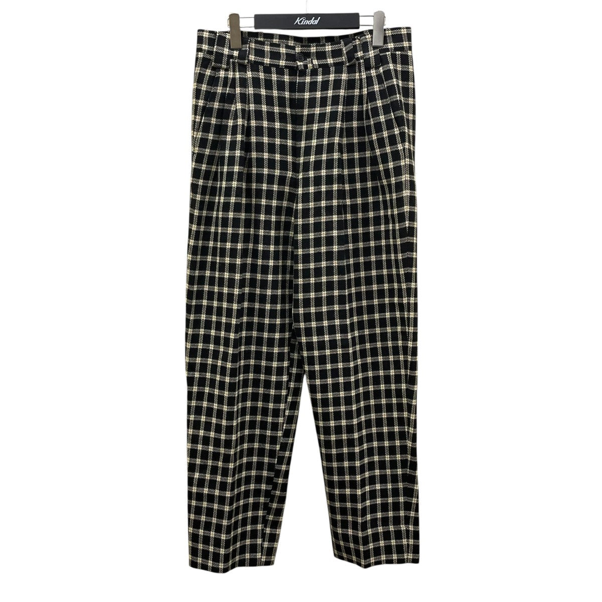 GIANNI VERSACE(ジャンニヴェルサーチ) チェックパンツ ウールパンツ