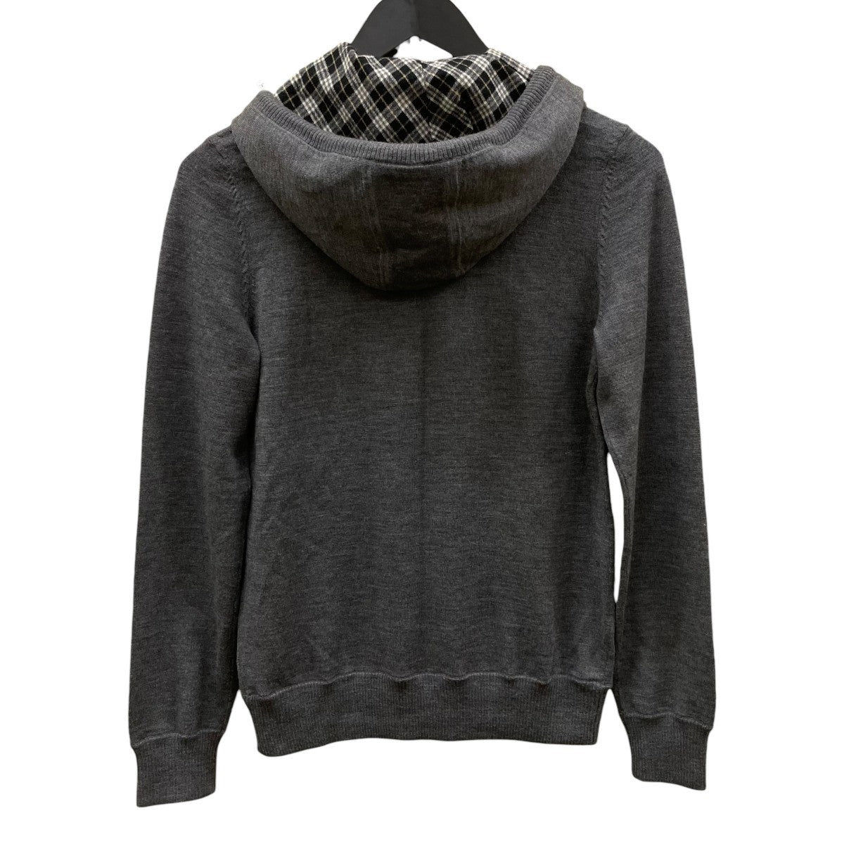 ウールニットジップフーディE1N15-465-07