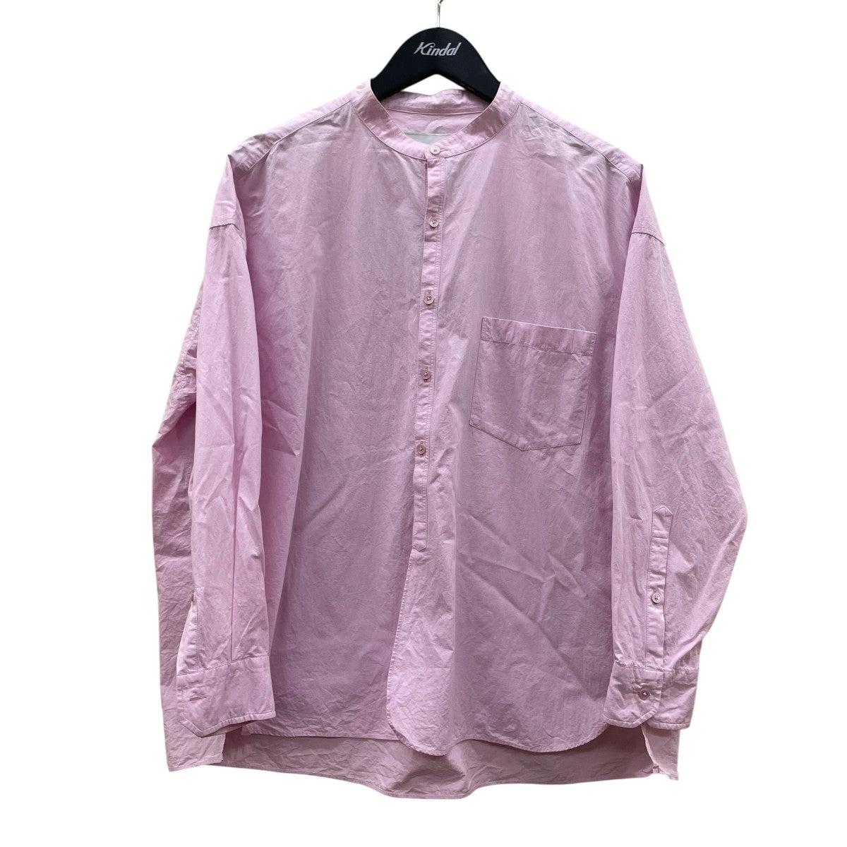 ノーカラーシャツ長袖シャツ 長袖ブラウスTBBS-041