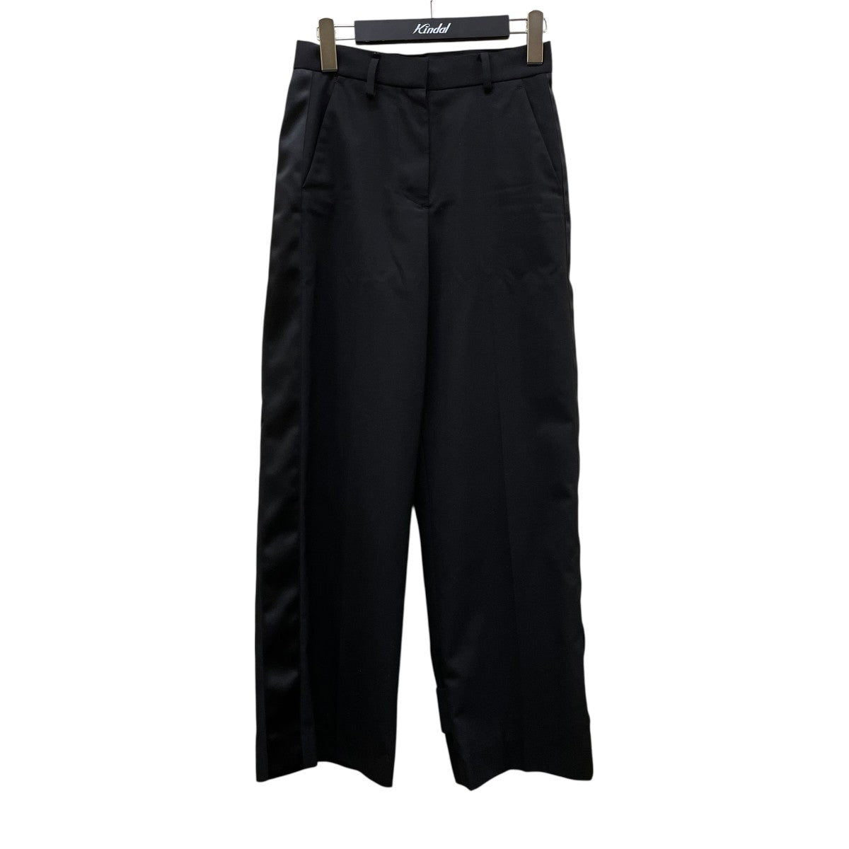 sacai(サカイ) サイドラインスーチングワイドスラックスパンツヘム 