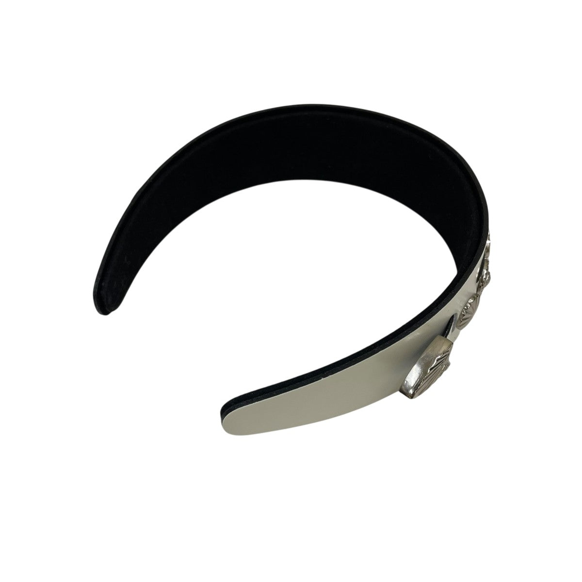 LEATHER HEADBANDメタルパーツ カチューシャTZ242 AA92