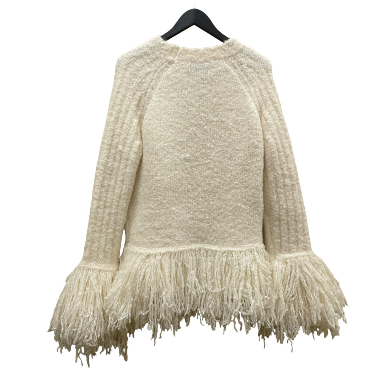 Boucle Fringe Knit CrewneckニットF242-70207TFB