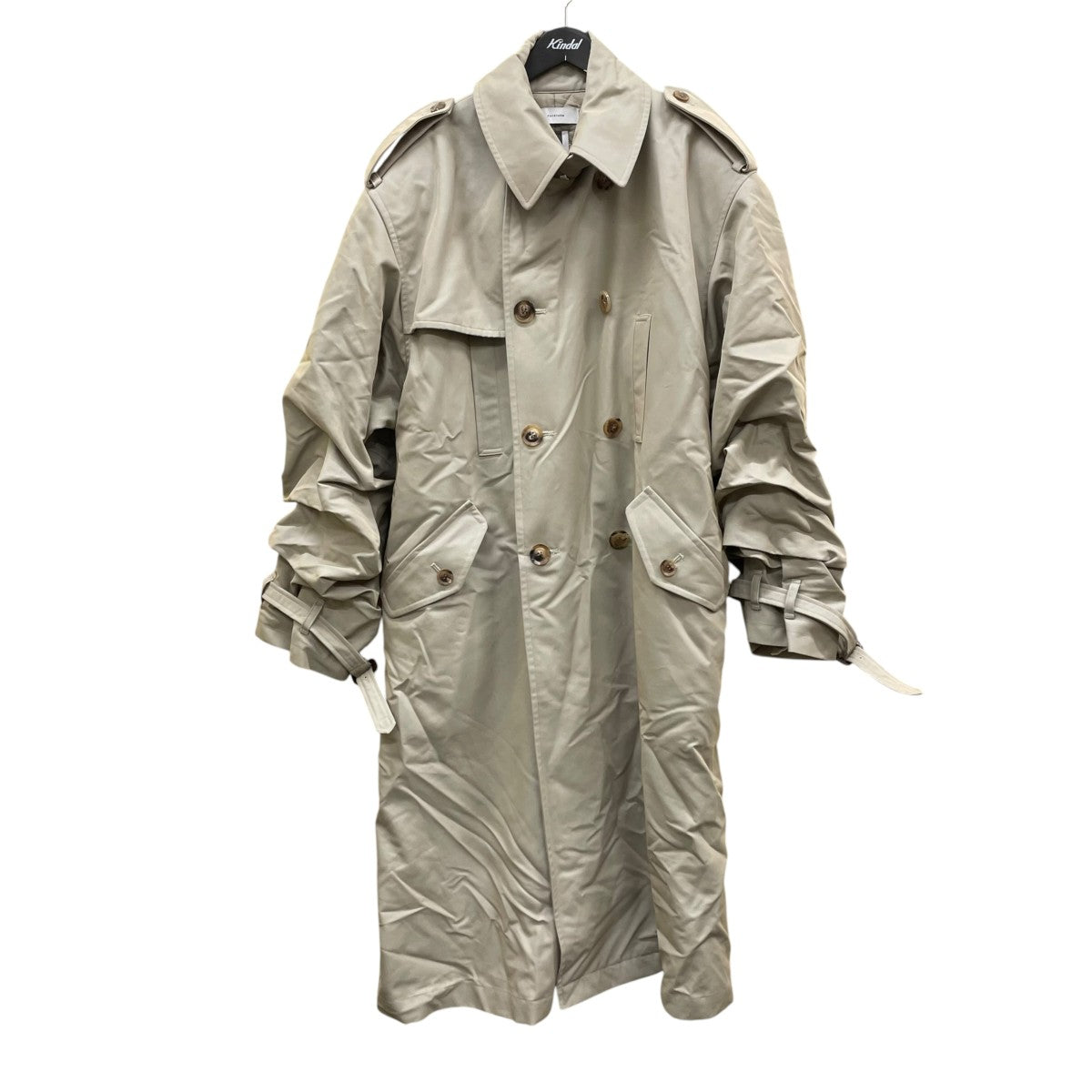 FACETASM(ファセッタズム) SUPER BIG TRENCH COAT中綿コートMKS C0 U01