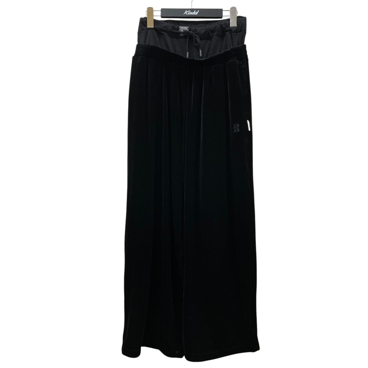  ベロア パンツ BASICKS(ベイシックス) Layered Velvet TrouserベロアパンツS45 0405W