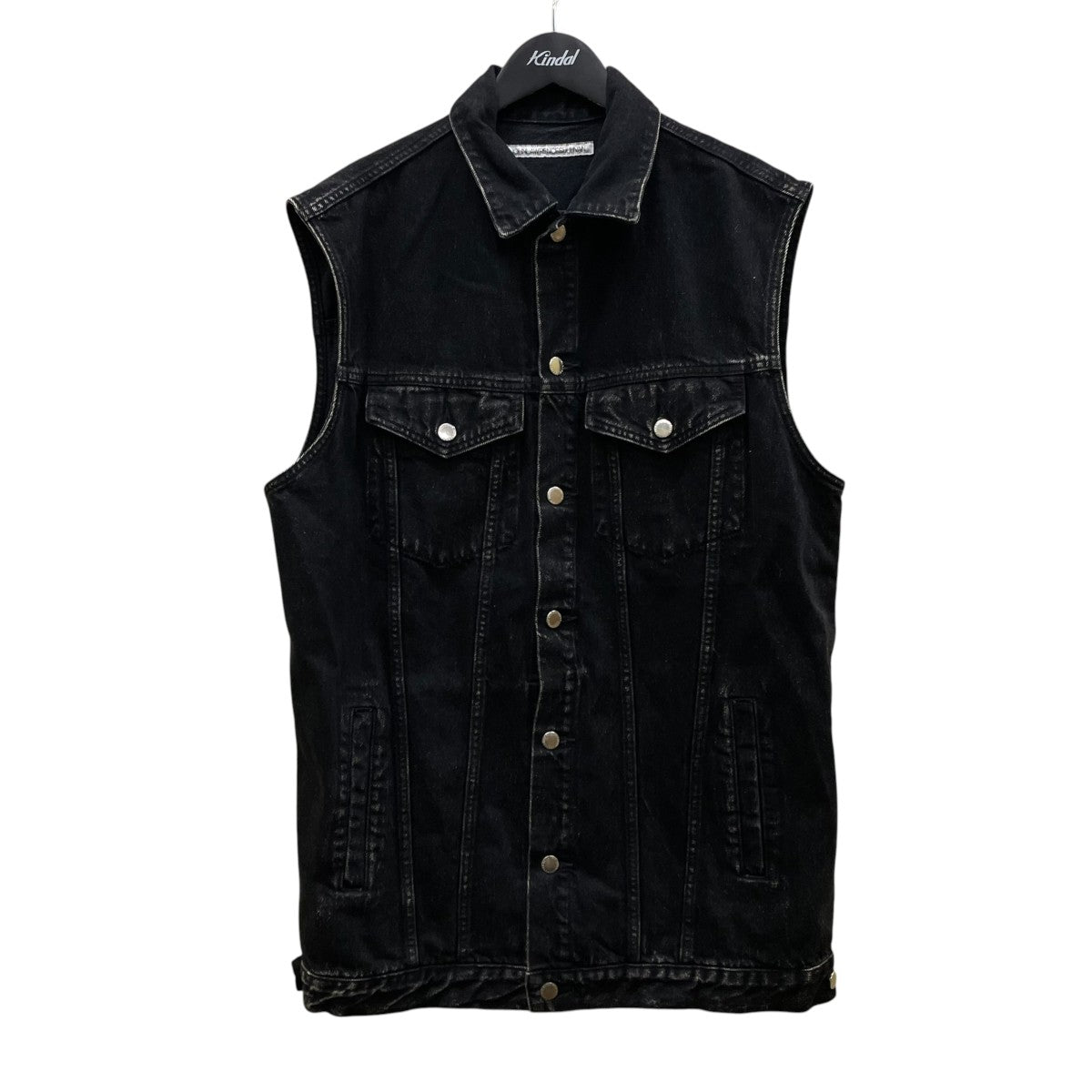 JOHN LAWRENCE SULLIVAN 21SS デニムベスト 46 JOHN LAWRENCE SULLIVAN(ジョンローレンスサリバン) WASHED DENIM