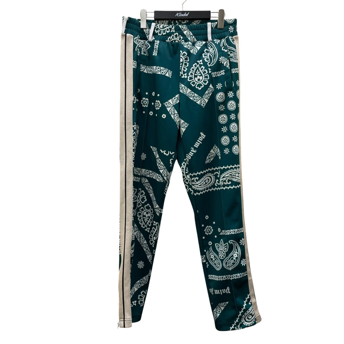 バンダナプリント サイドライン トラックパンツPMCA007F21FAB005