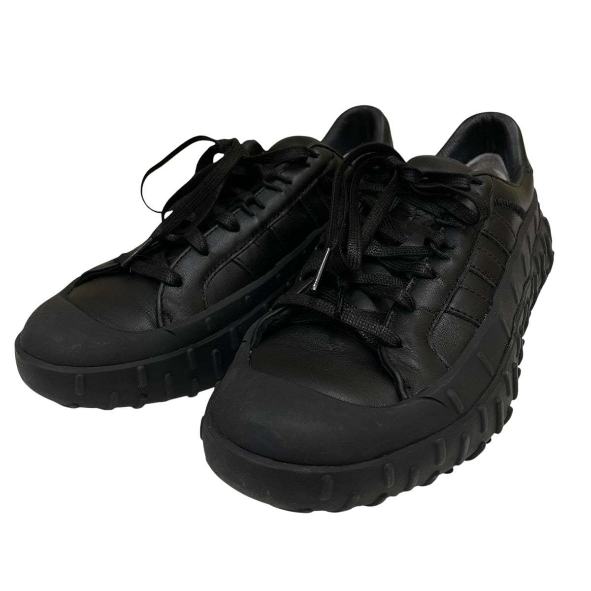 Y-3(ワイスリー) GR．1Pブラックレザー 厚底 ローカットスニーカー