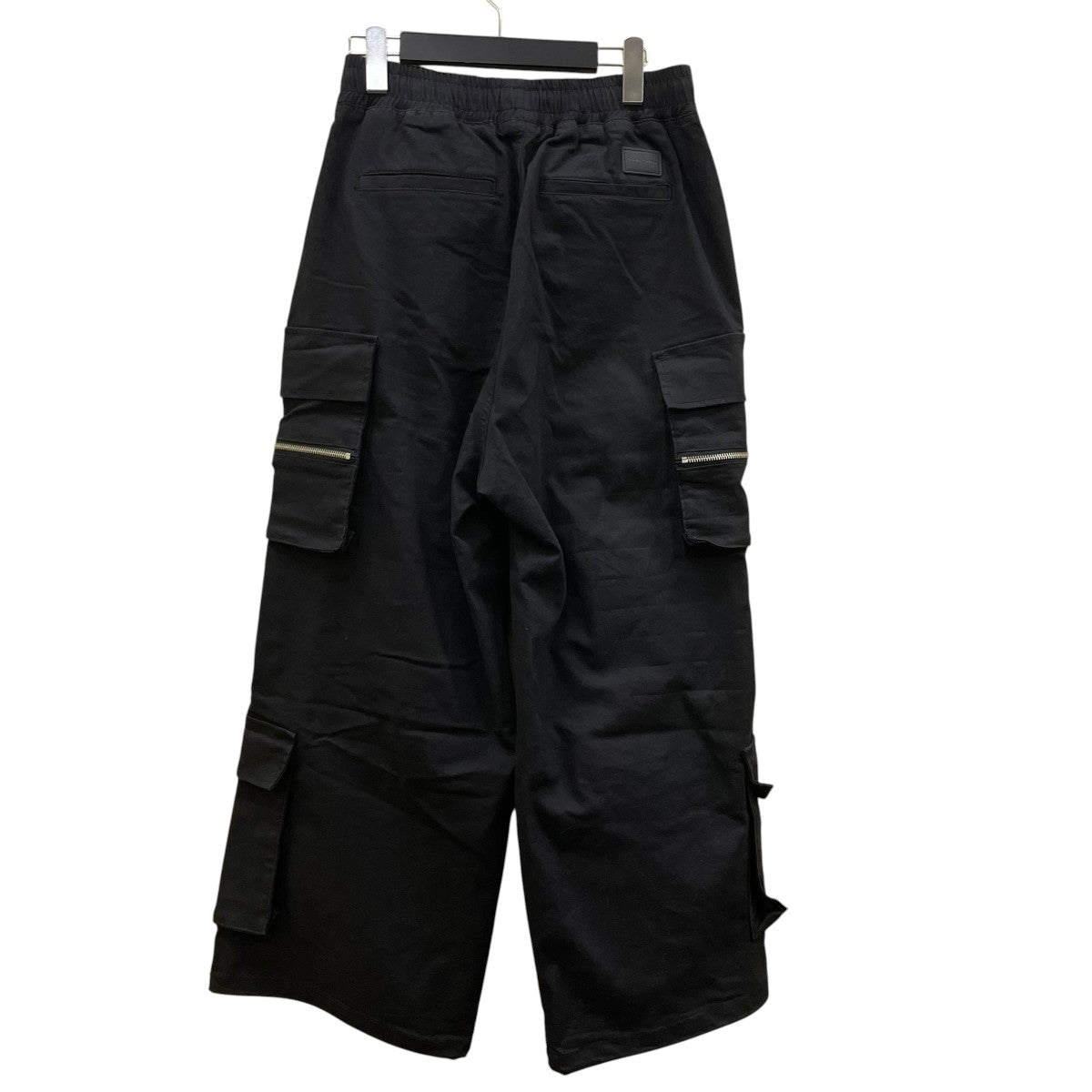STRETCH TWILL ZIP W-POCKET WIDE PANTSカーゴパンツ24A PTL013 DS