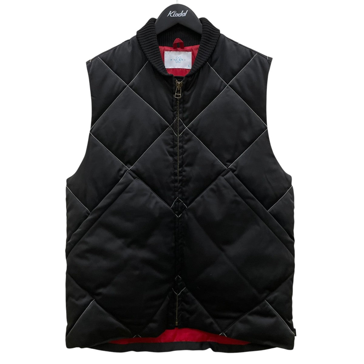 whimsy REFLECTIVE QUILTED DOWN VEST 新品 WHIMSY(ウィムジー) REFLECTIVE QUILTED DOWN VESTダウンベストWMS