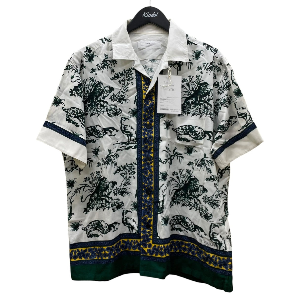 TOGA VIRILIS(トーガヴィリリース) Cupra cotton print shirtプリント