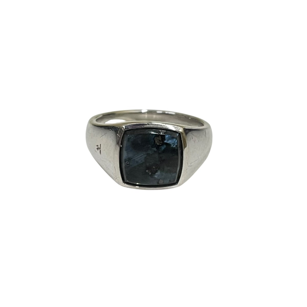 TOM WOOD(トムウッド) Kay Ring Larvikite LARVIKITEスクエアストーン