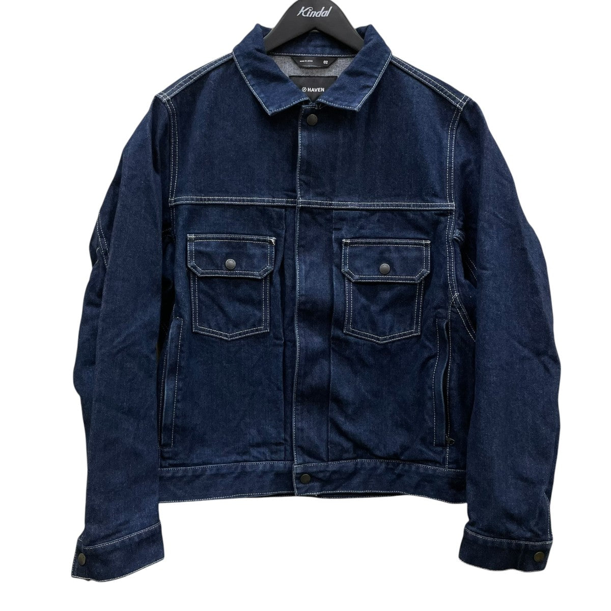 Station JacketデニムジャケットHVN-JK0134