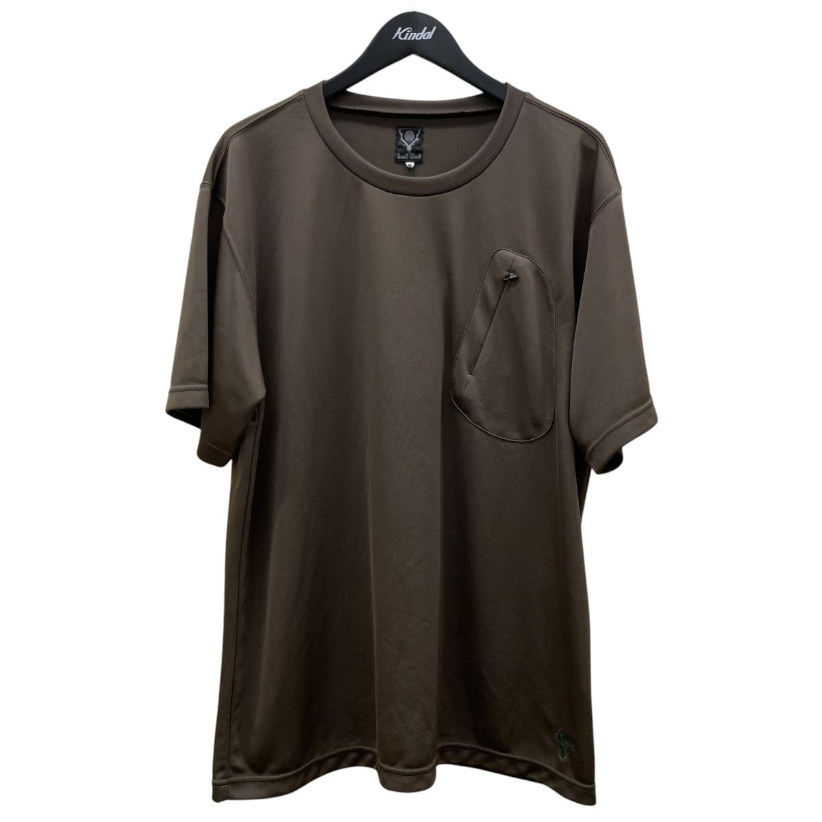 south2 west8(サウス2ウエスト8) Zipped Pocket Tee - Poly Jersey無地