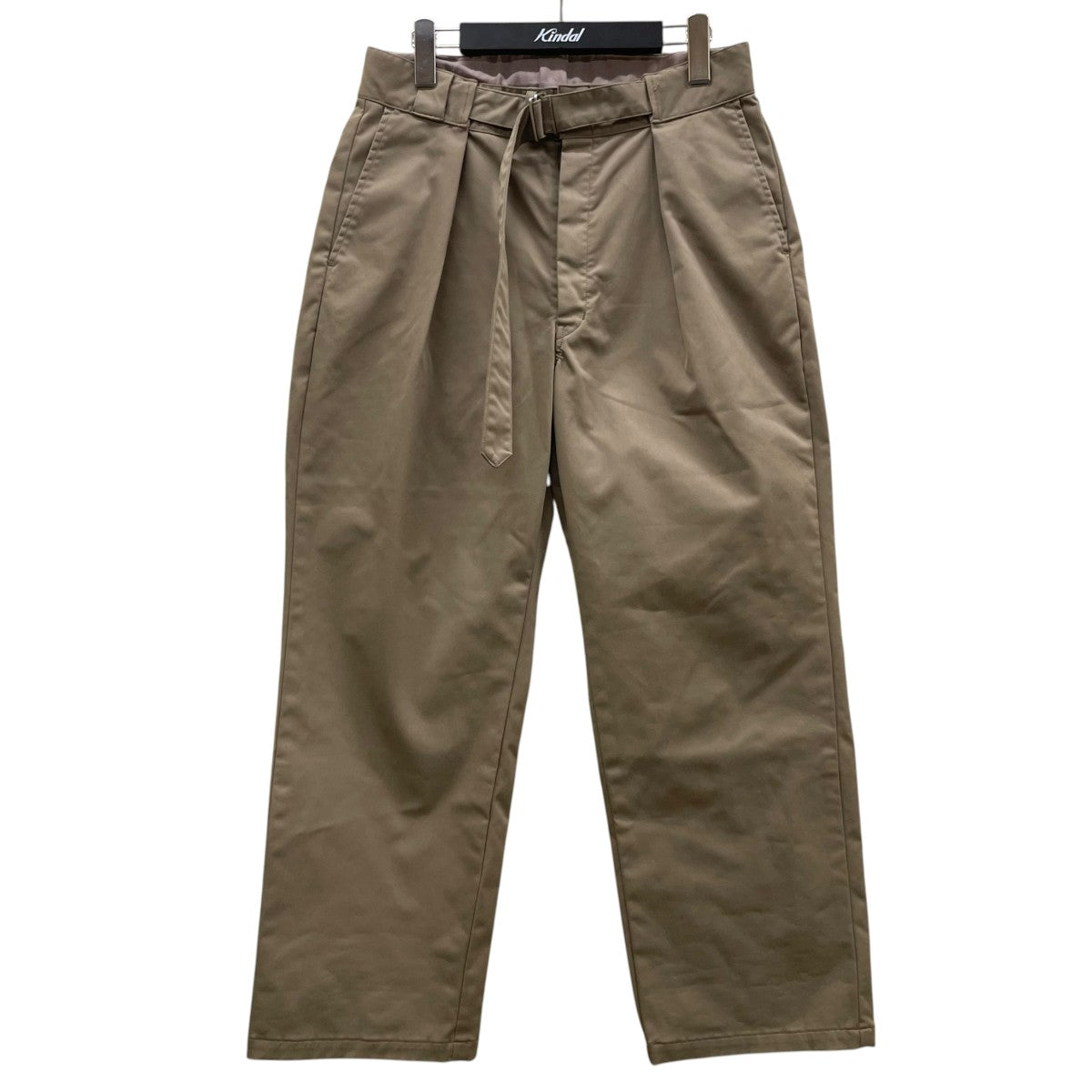 17AWワイドワークパンツウエストベルト付き ワークパンツM17B 10PT01C