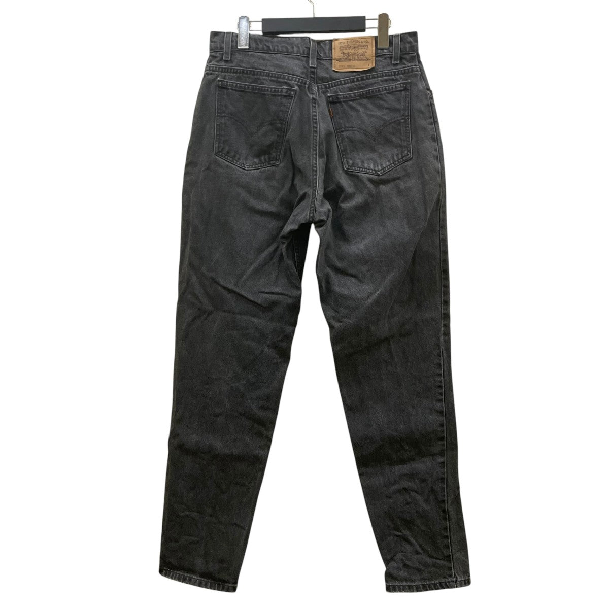 RELAXED FIT TAPERED LEG仕様 コットン ストレート ワイドデニムパンツ15951