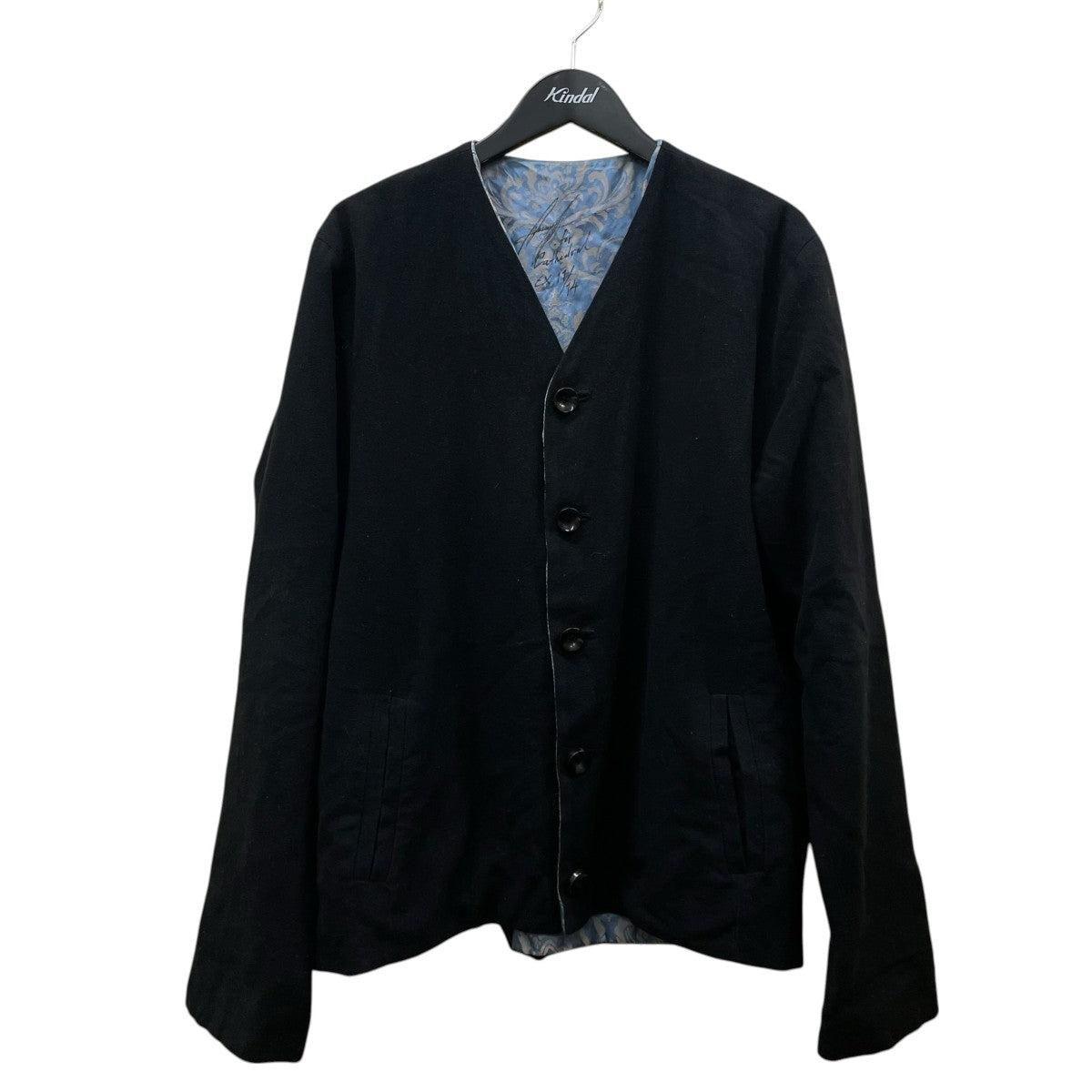ジェフリービースモール カーディガン スカーフgeoffrey b.small GEOFFREY B SMALL(ジェフリービースモール) handmade fully-lined v