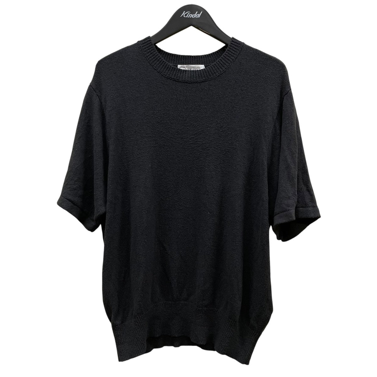 dry silk knit tee半袖ニット26-080-684-0003-1-0
