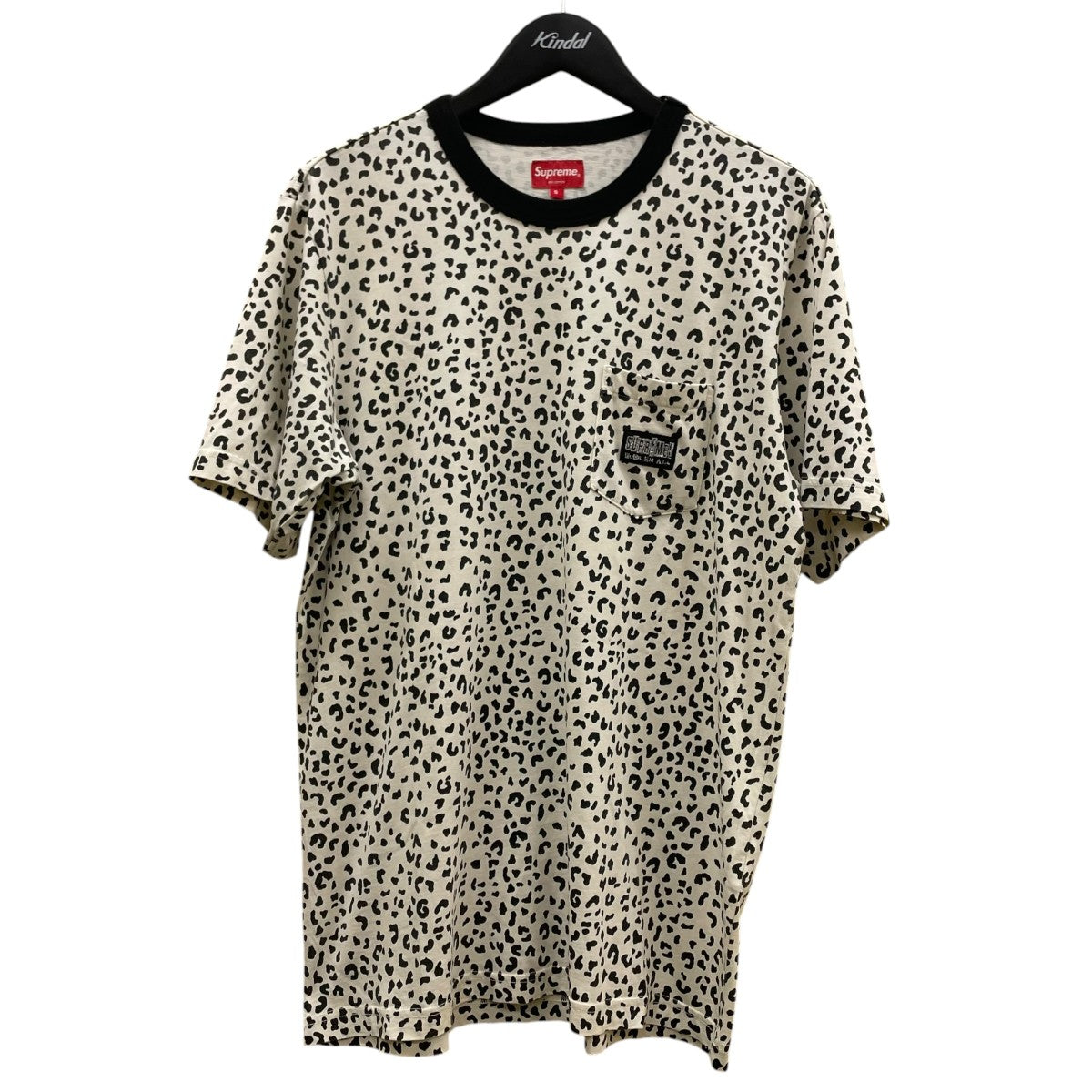 Supreme(シュプリーム) Leopard Pocket Teeロゴパッチ レオパード柄