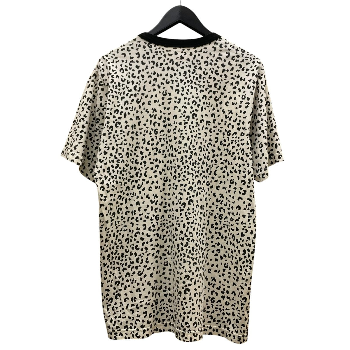 Leopard Pocket Teeロゴパッチ レオパード柄 半袖Tシャツ コットンTシャツ