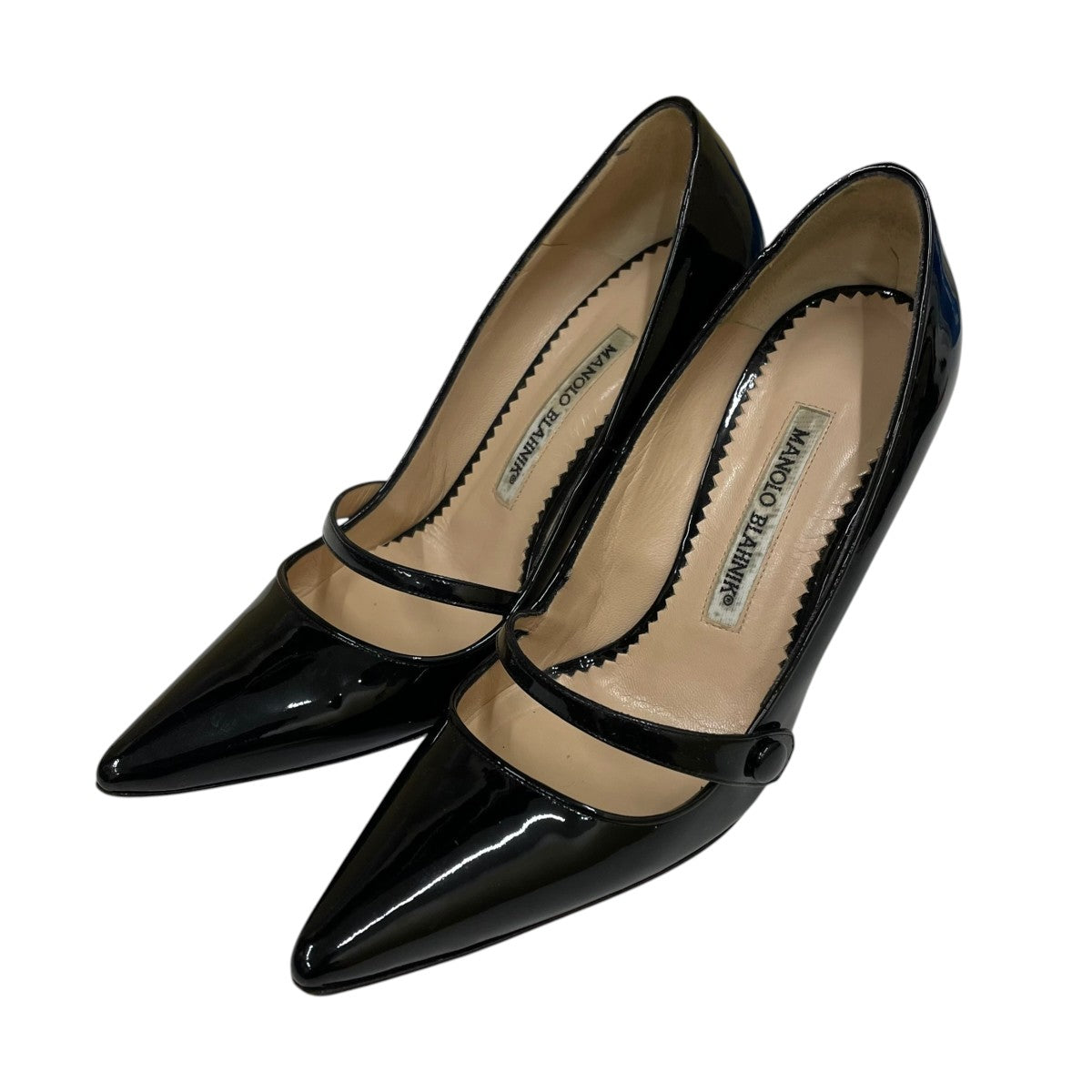 Manolo Blahnik(マノロブラニク) Mladariヒールパンプス ブラック