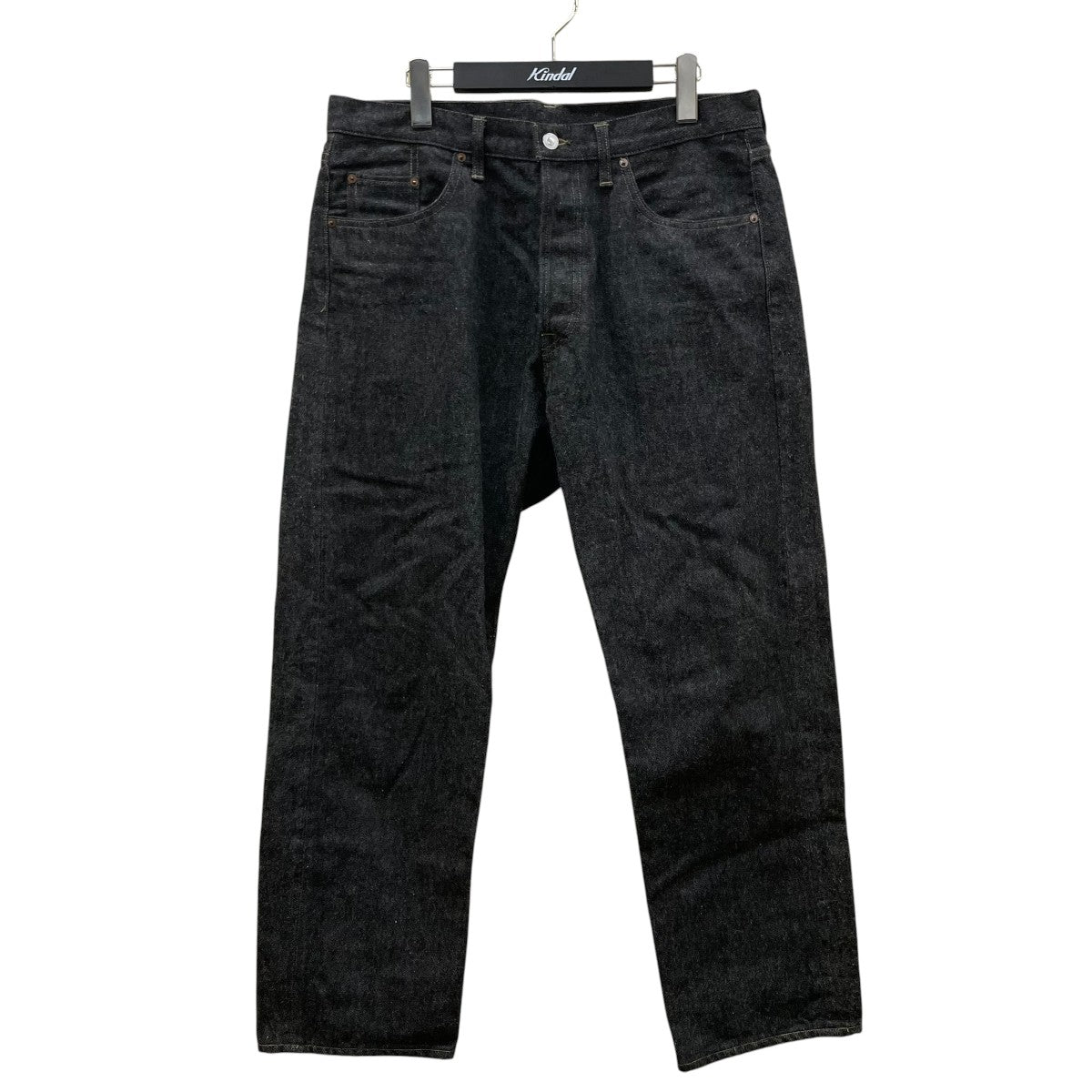 Black Washed Denim PantsデニムパンツAP-4007