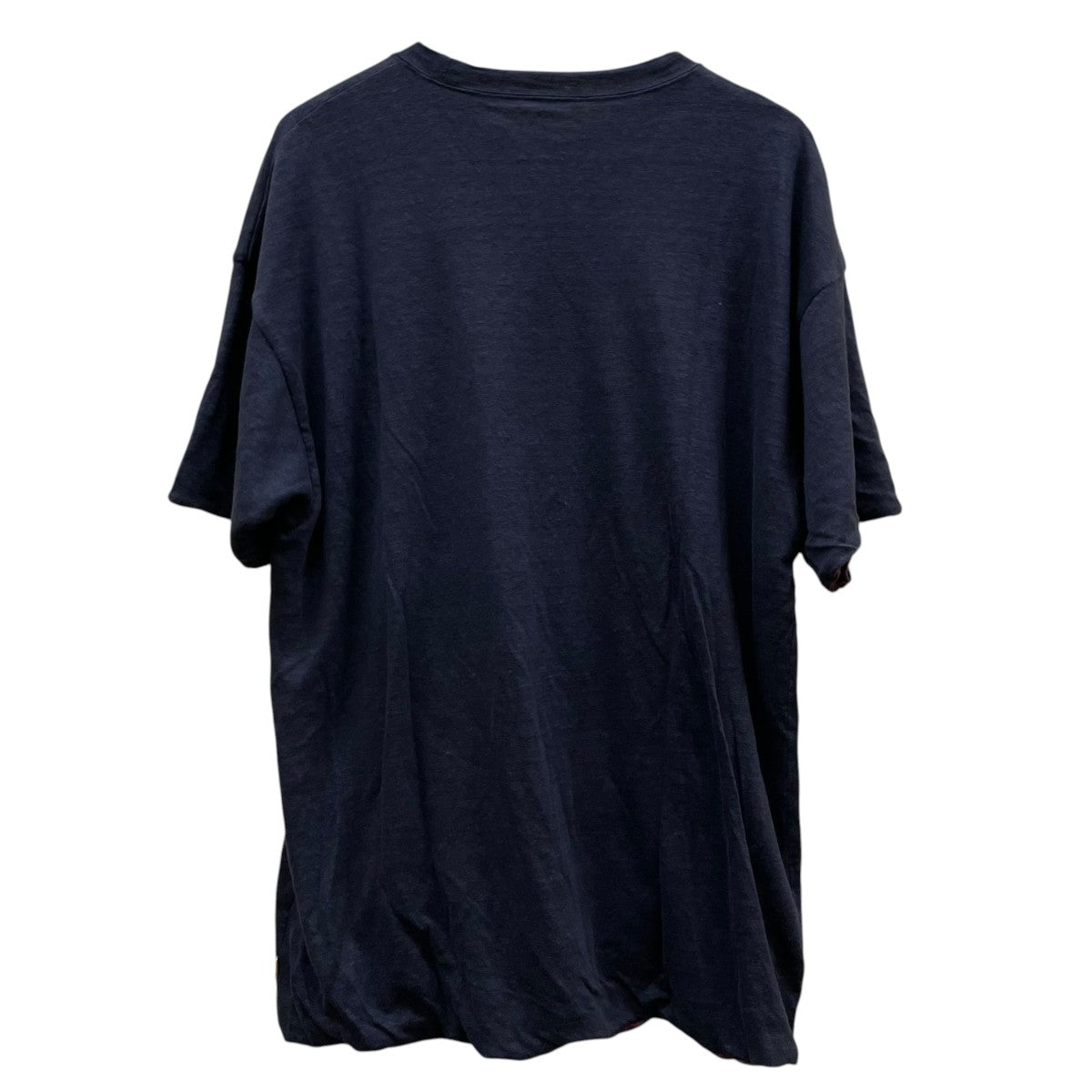 26SSLinen Reversible T-Shirtリバーシブル 無地 半袖Tシャツ リネンTシャツ26-070-HL-8020-30