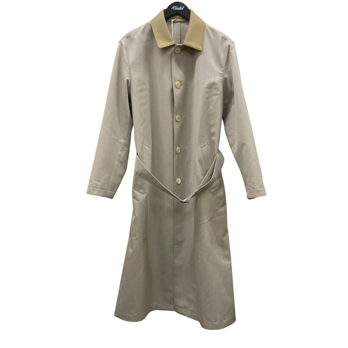 26SSWOOL MAX CANVAS COATステンカラーコートA26SC005WC