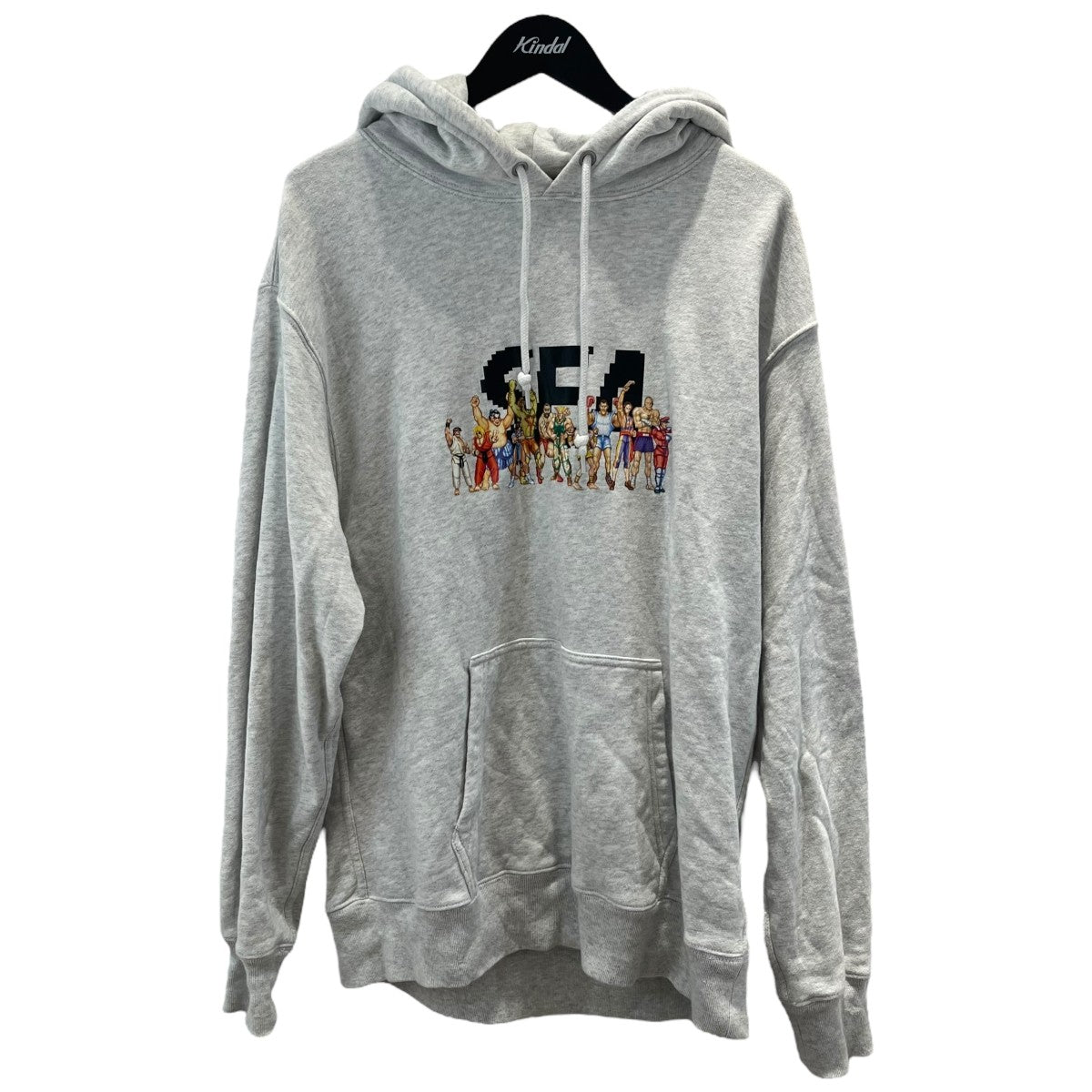 WIND AND SEA(ウィンダンシー) 24SS ×SF II Logo Hoodie CAPCOM 