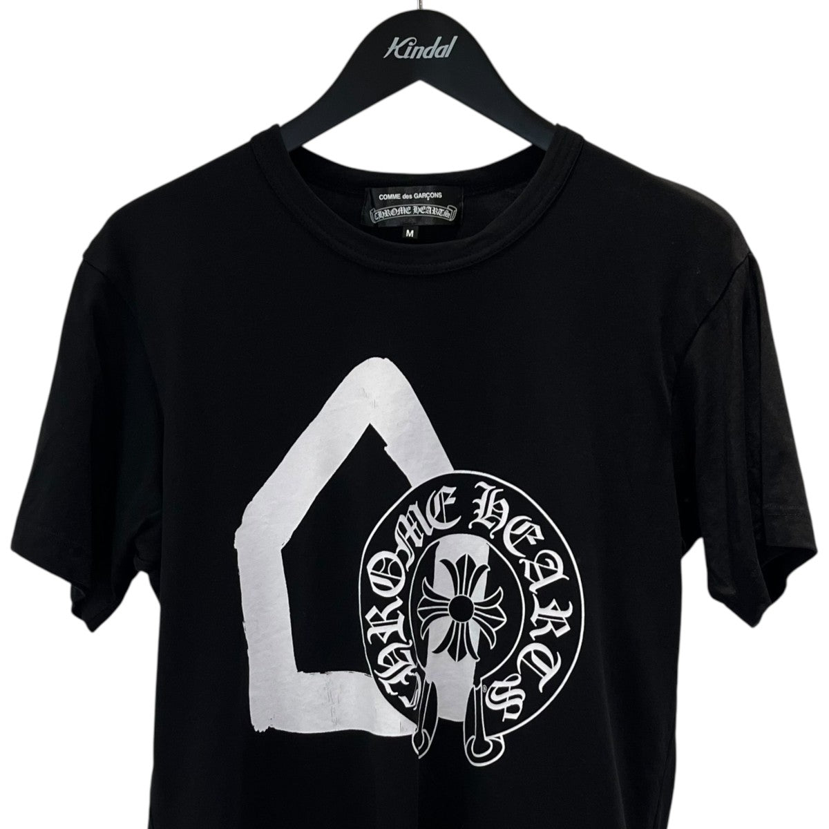 CHROME HEARTS×COMME des GARCONS ロゴプリント半袖TシャツZI-T002 古着・中古-3枚目のアイテム画像