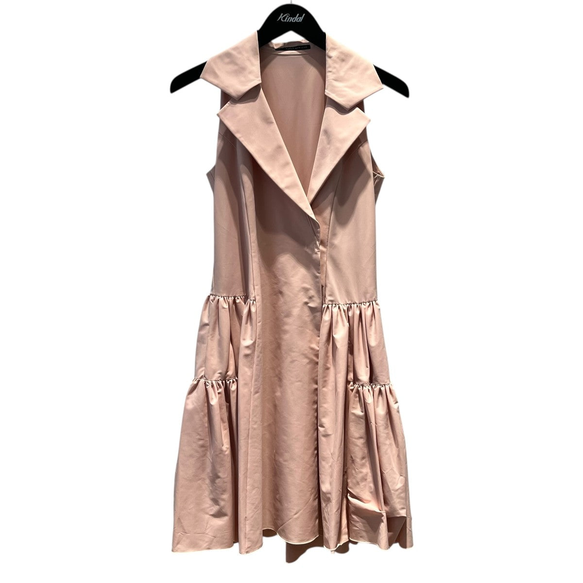 美品★FOXEY/フォクシー ＣＯＬＬＥＣＴＩＯＮ織柄ノースリーブワンピース40 FOXEY フォクシー フラワーレースノースリーブワンピース 36919