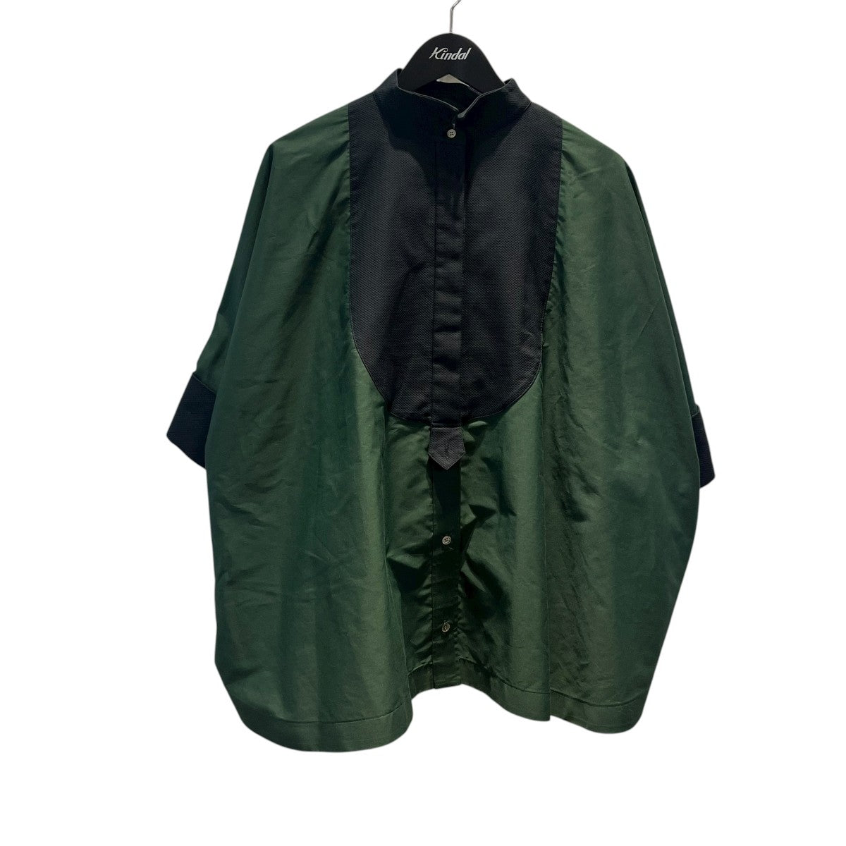 sacai(サカイ) 七分袖ノーカラーボタンジャケット20-04821 20-04821