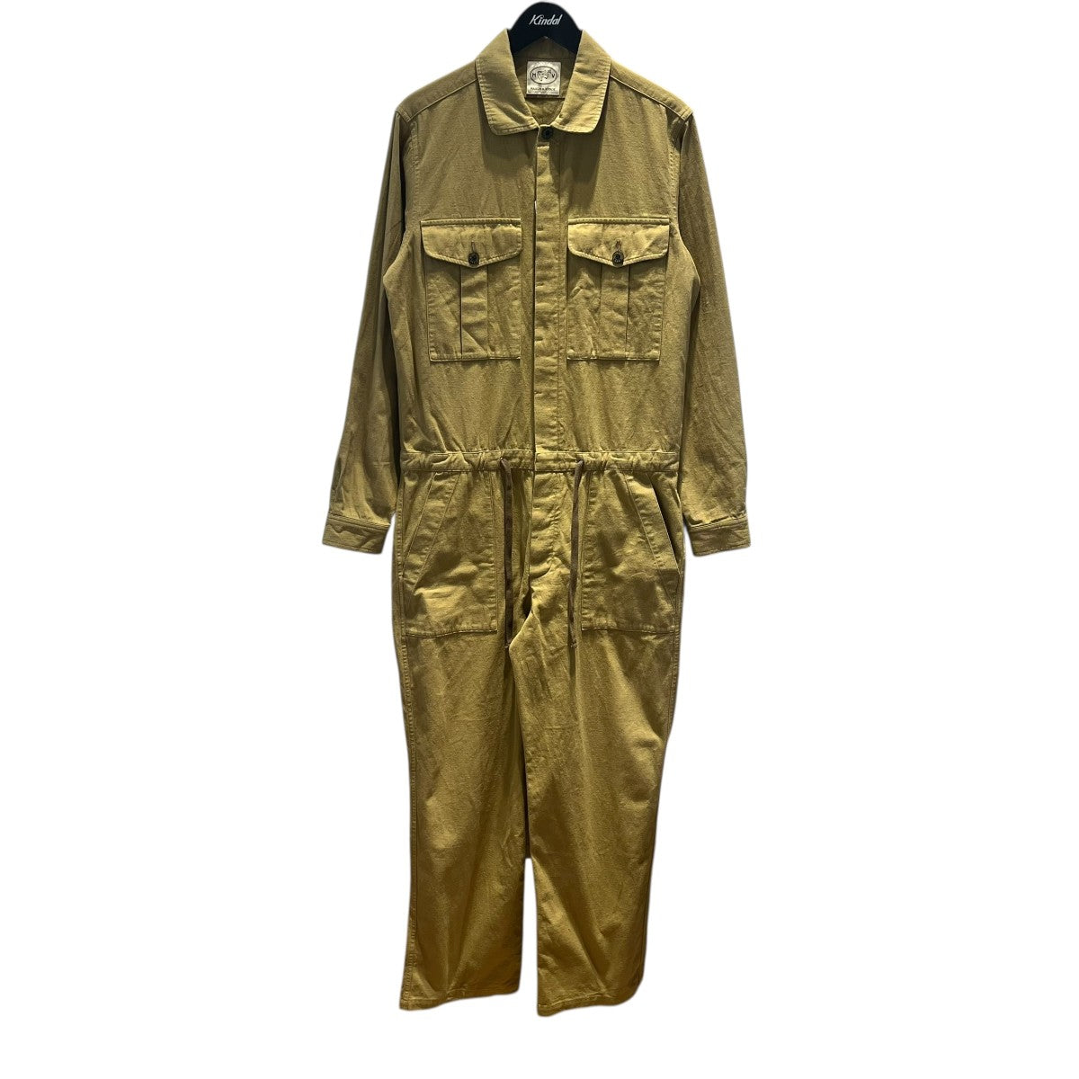 コットンヘンプ ジャンプスーツオールインワン24085108004