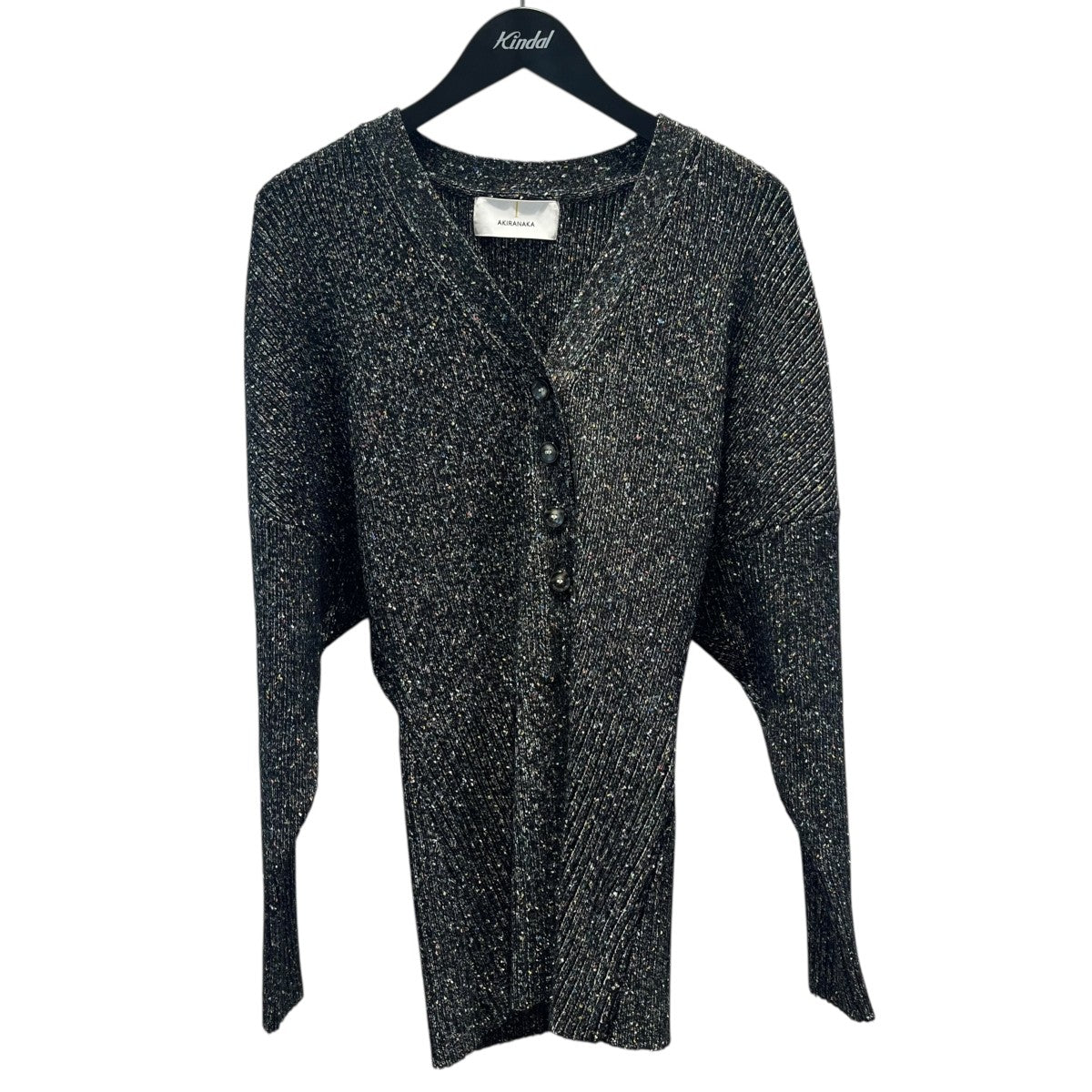 Greer melange knit cardiganカーディガンAP2503-BK