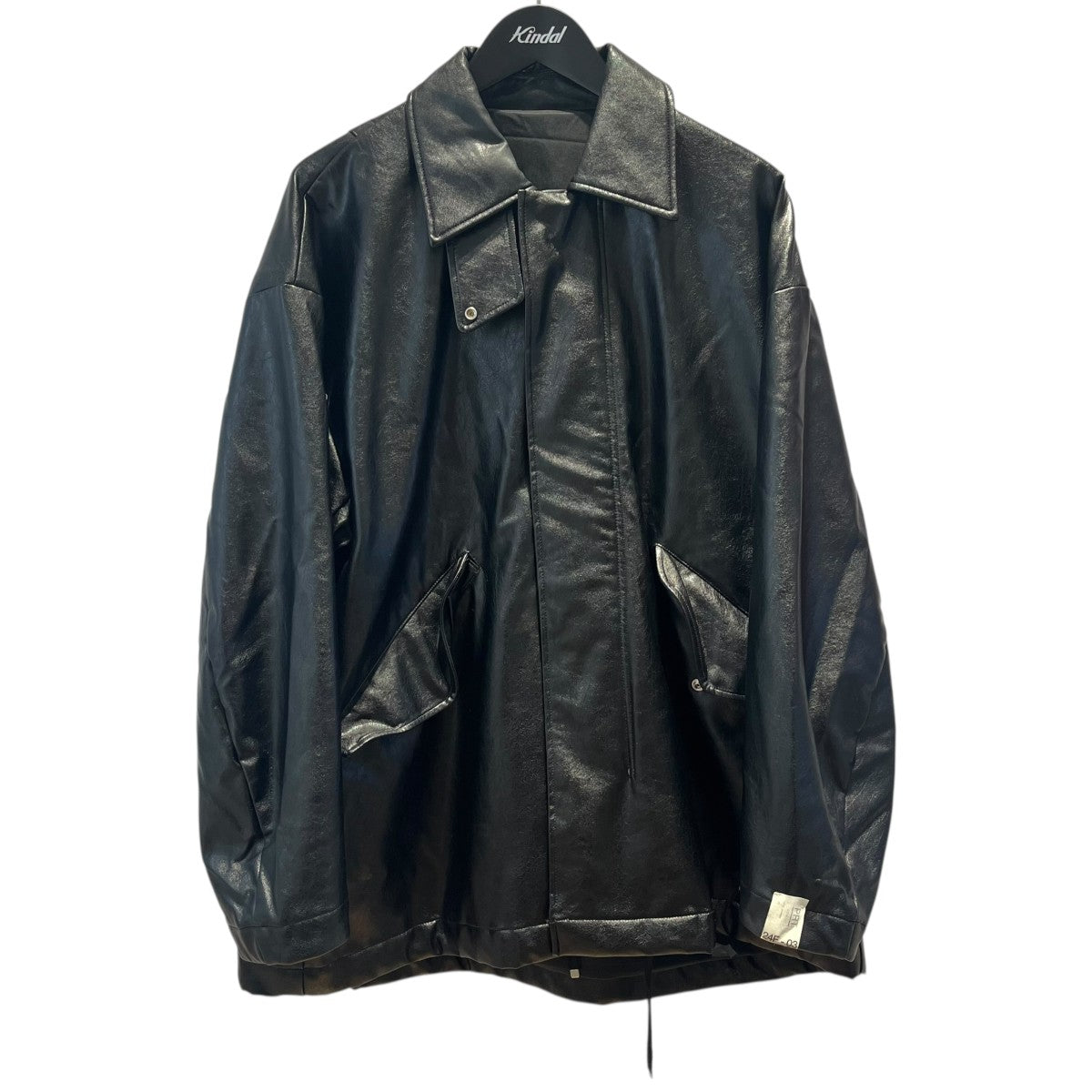 N．HOOLYWOOD×Ameri VINTAGE FAKE LEATHER JACKETフェイクレザーコート