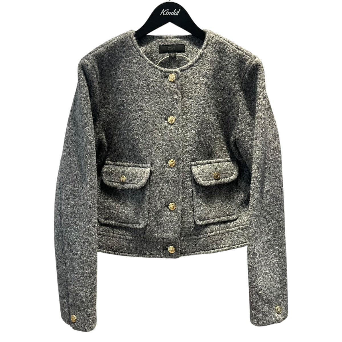 ✨美品✨Sov. ソブ ジャガードシングルジャケット 38 金ボタン 総柄 ✨美品✨Sov. ソブ ジャガードシングルジャケット 38 金ボタン 総柄 ✨美