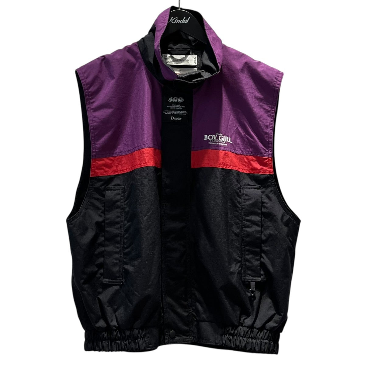 DAIRIKU(ダイリク) BMG Nylon Vest ベスト22SS V-3 22SS V-3 ブラック