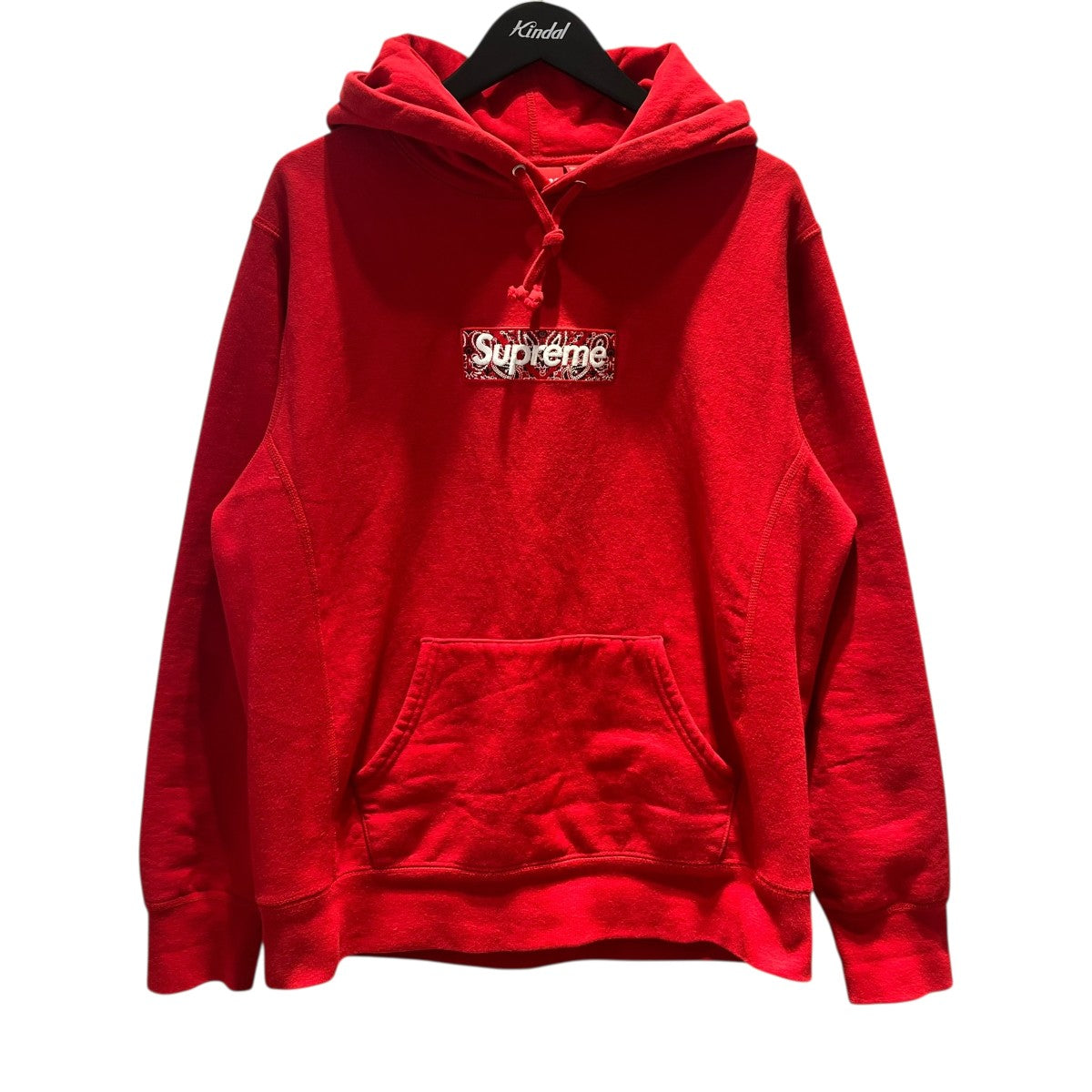 Bandana Box Logo Hooded Sweatshirtプルオーバーパーカー