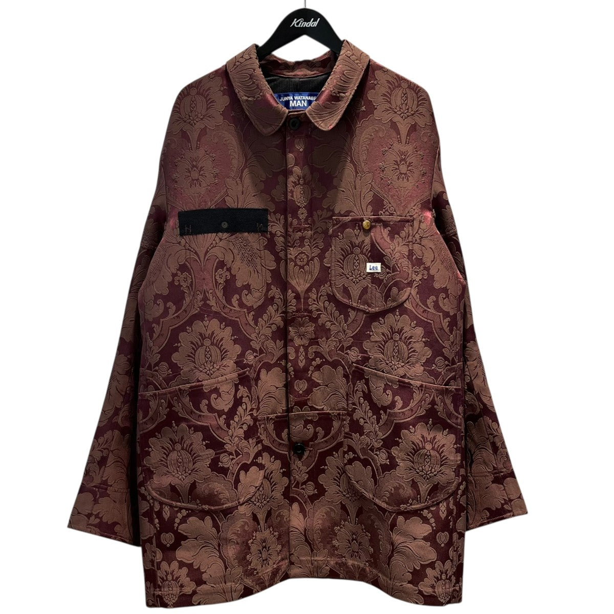 JUNYA WATANABE CdG MAN×LEE 26SS W-NAME JACQUARD COATワーク JUNYA WATANABE CdG MAN×LEE 26SS W-NAME JACQUARD COATワーク