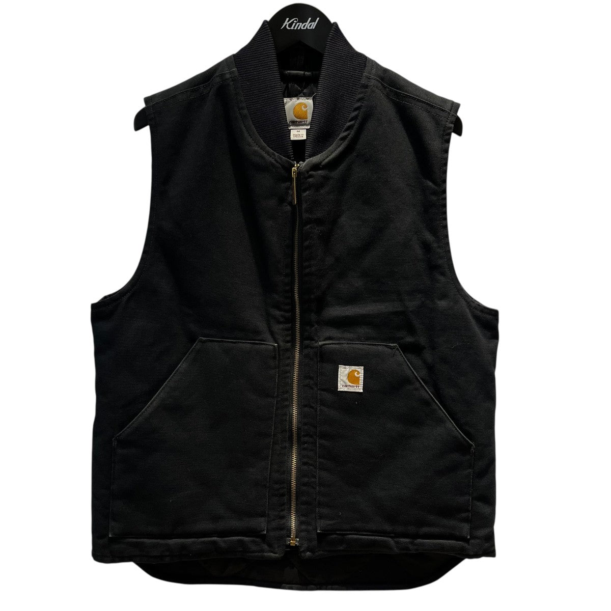 CarHartt(カーハート) ワークベストV01-BLK V01-BLK ブラック サイズ M