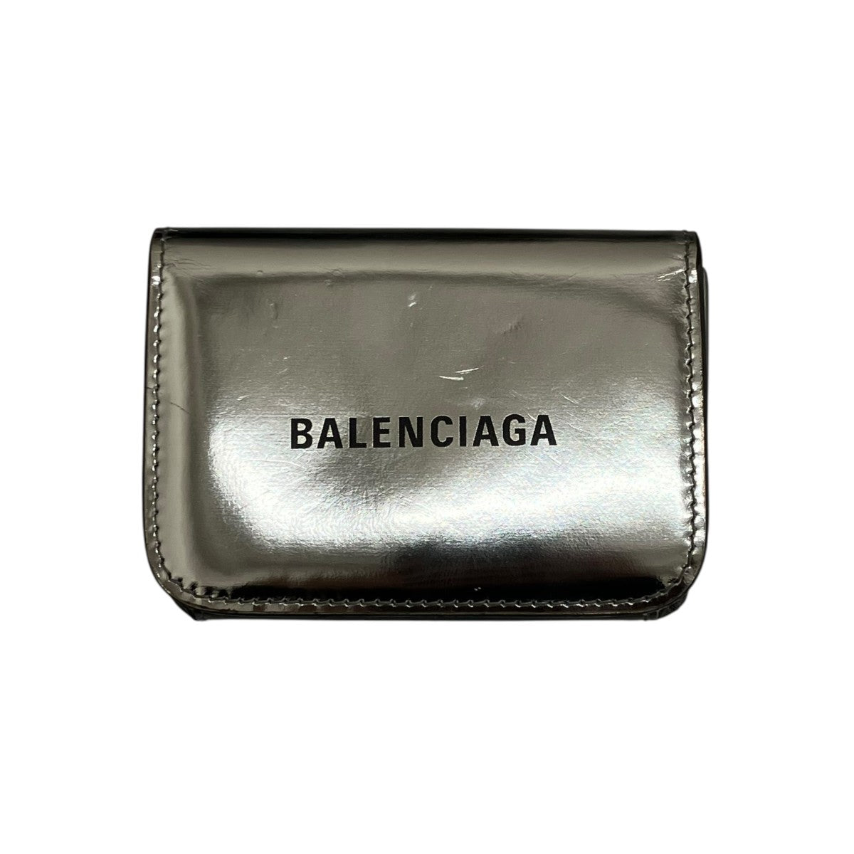 BALENCIAGA(バレンシアガ) ミニウォレット593813 593813 - シルバー