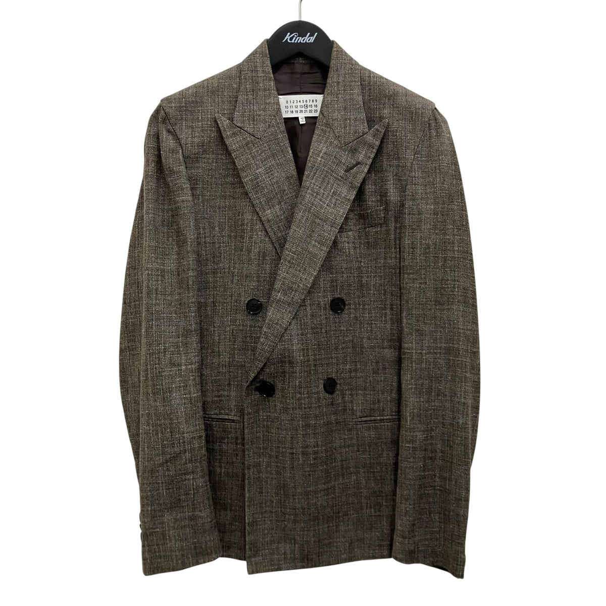 16SSシルク混ダブルジャケットS30BN0344