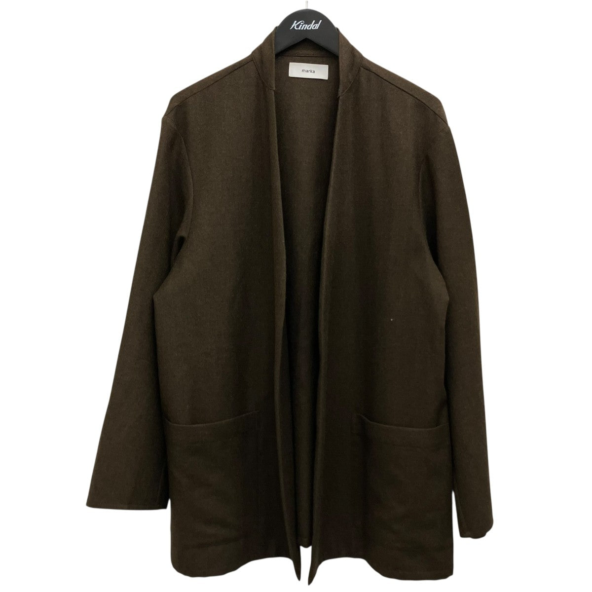 MARKA(マーカ) 【 LAPELLESS SHIRT JACKET】ラペルレスシャツ MARKA(マーカ) 【 LAPELLESS SHIRT JACKET】ラペルレスシャツ
